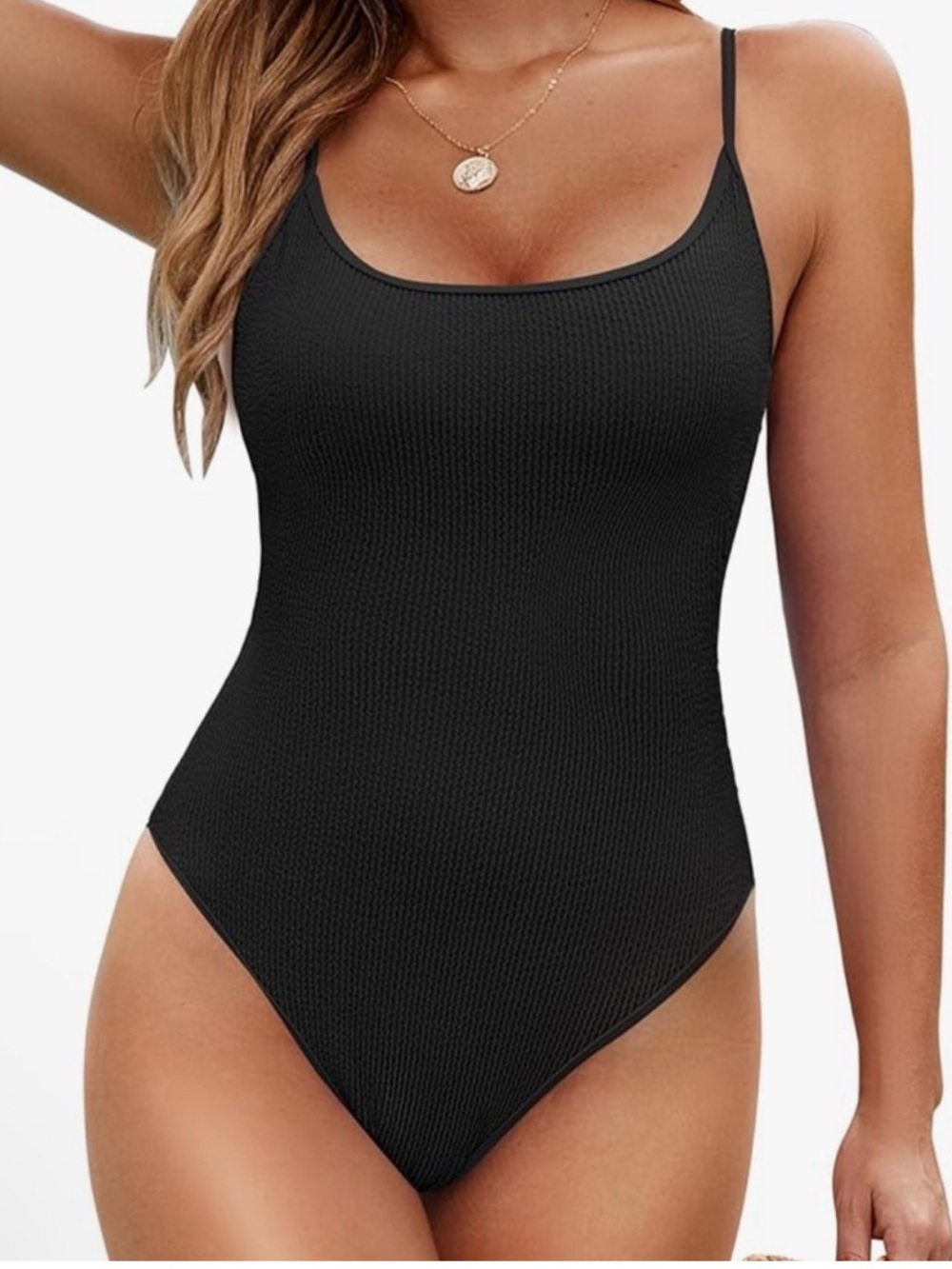 BMJL Red One Piece Swimsuit Women Scoop Neck SIZE MEDIUM nwt